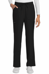 Mid Rise Drawstring Trouser Cargo Pant in Black WW ORIGINALS ULTRA CK272A BLK 2